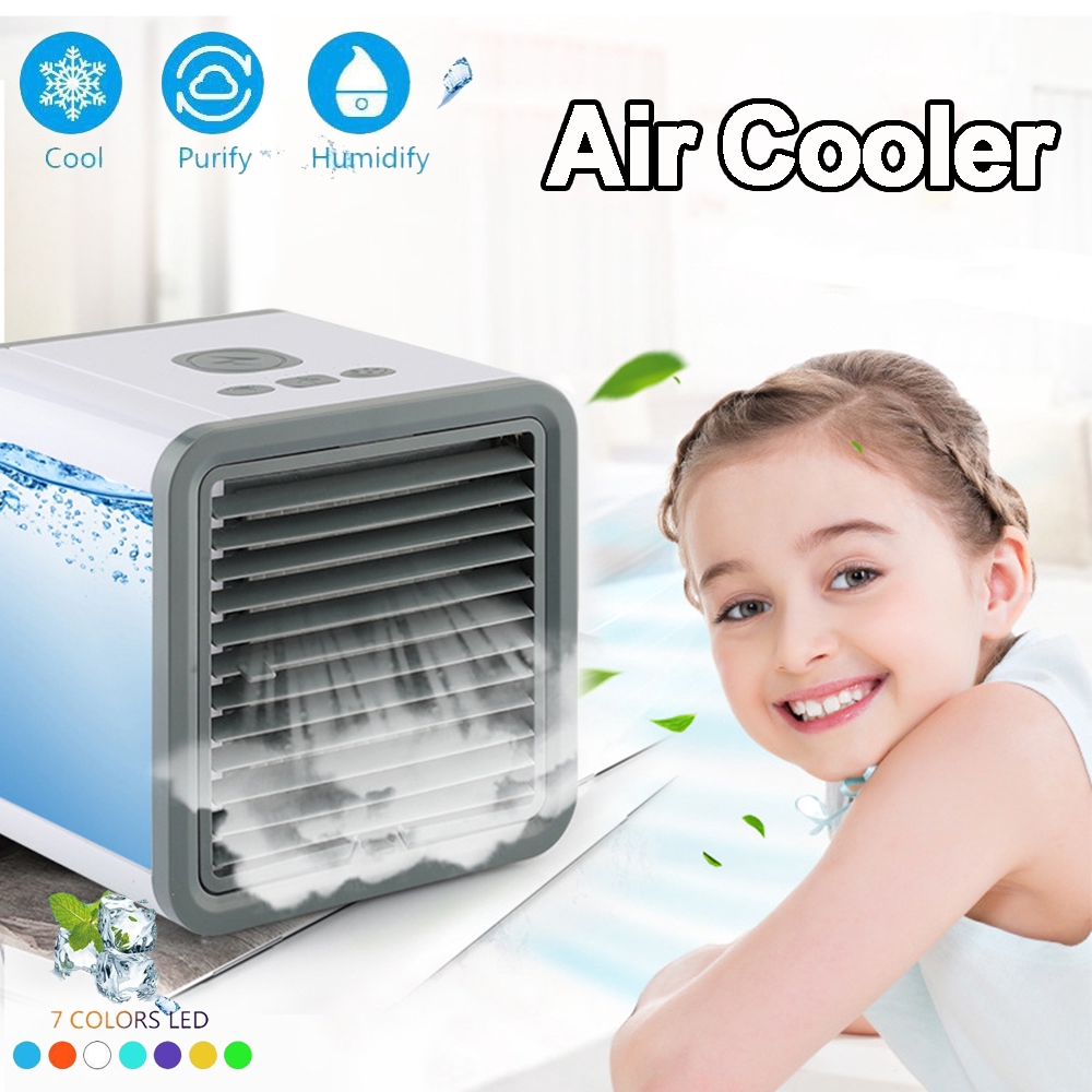 Best Mini Portable Air Conditioner Summer Car Ac Usb Cool Bedroom Table Fan Org