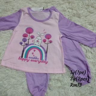 Set baju  tidur Anakku  Hello Kitty Disney Shopee Malaysia