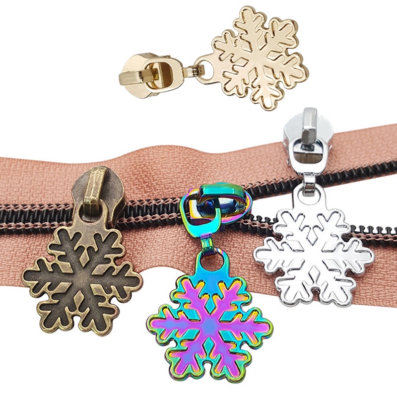 Travel Style 1Pc 5# Metal Zipper Puller Slider Nylon Zip Repair Kit Sewing Garment Bag Luggage Replacement Head Chic - Image 2