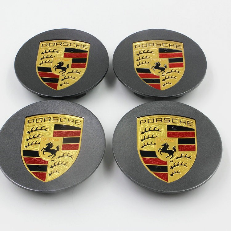 porsche center caps for aftermarket wheels