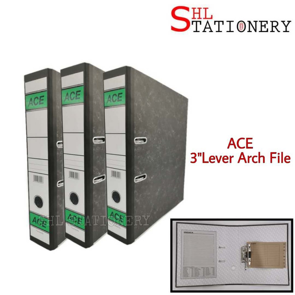 ACE Lever Arch File 3" / Ring File 3 inch Shopee Malaysia