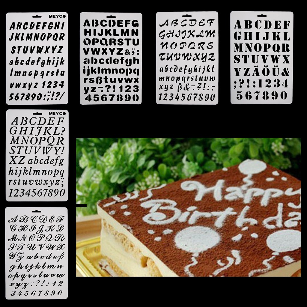 Baking Accs Cake Decorating 64pcs Alphabet Letters Fondant