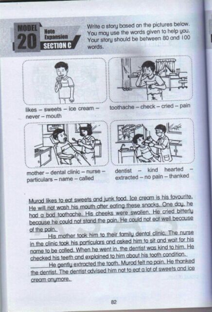 upsr english essay section c