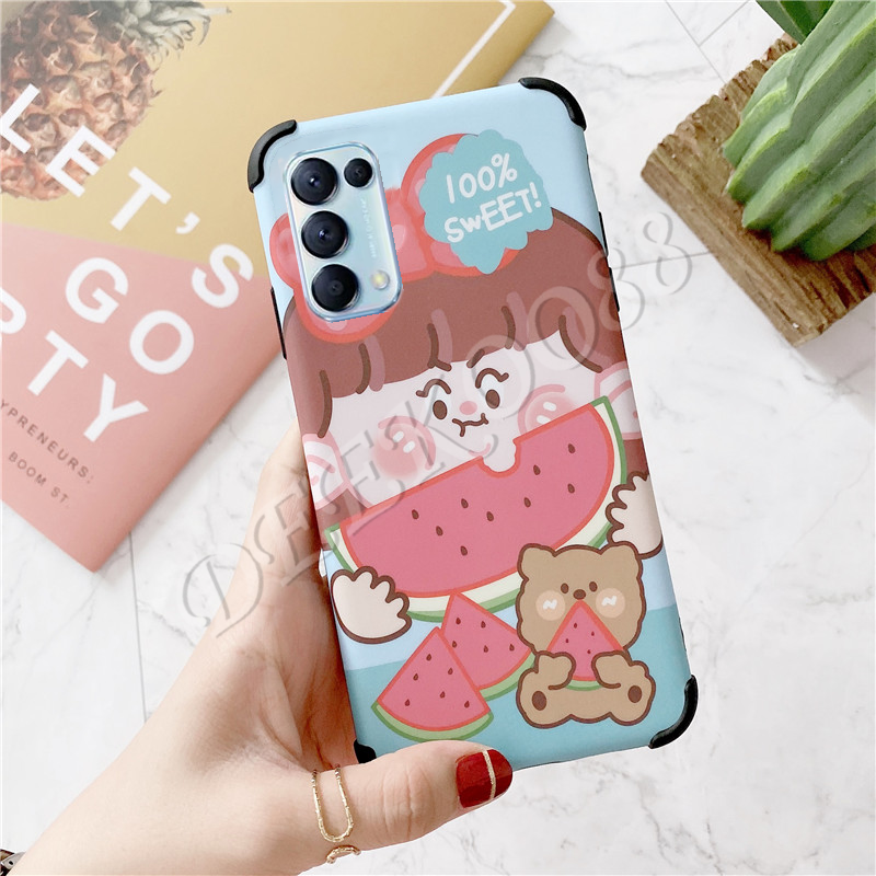 Buy Casing Oppo Reno5 Pro 21 Cute Cartoon Pattern Watermelon Little Rabbit Shockproof Cases Cover For Reno 5 Hard Case Seetracker Malaysia