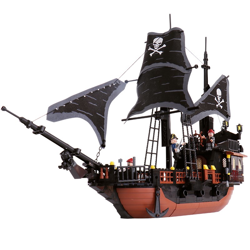 black pearl toy ship