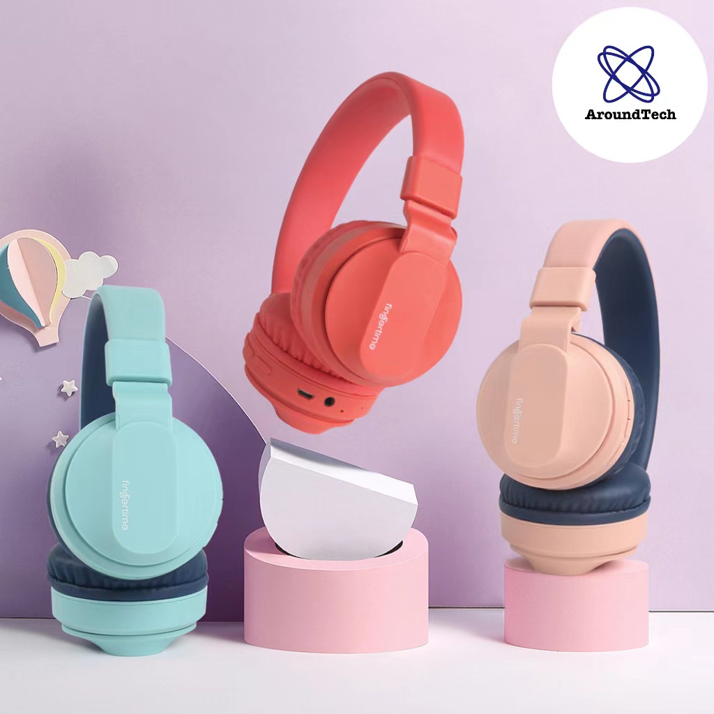 ［AroundTech］Kids Bluetooth Headphone Children Wired & Wireless Headset Volume Limit BOBO-1