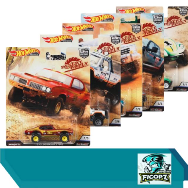 Hot wheels desert rally set or case ( LIMITED INSTOCK ) Shopee Malaysia