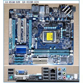 Gigabyte h55m s2h какие процессоры поддерживает