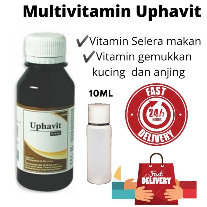 multivitamin Uphavit 120ml dan 10ml