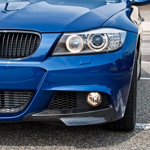 BMW E90 320I 325i LCI M SPORT 3-Series M-tech Front Bumper Splitter Lip ...