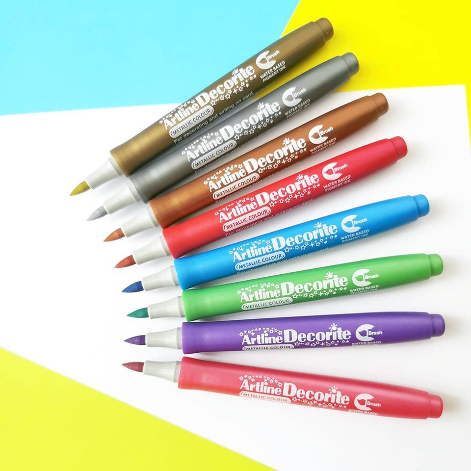 Artline Decorite Markers Brush Style Marker Pen (per pc) Shopee Malaysia