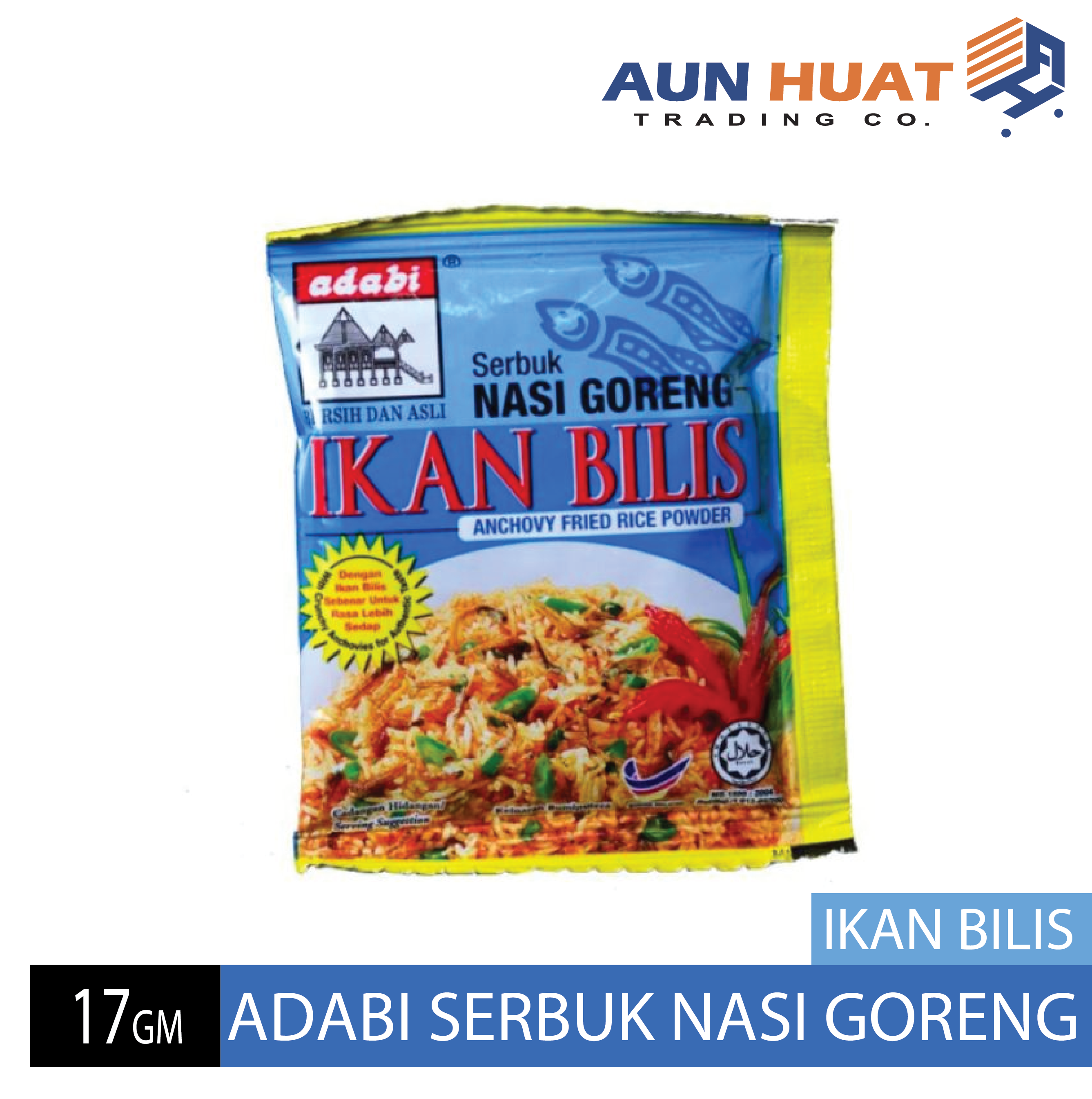 Buy Adabi Serbuk Nasi Goreng Ikan Bilis 17gm Seetracker Malaysia