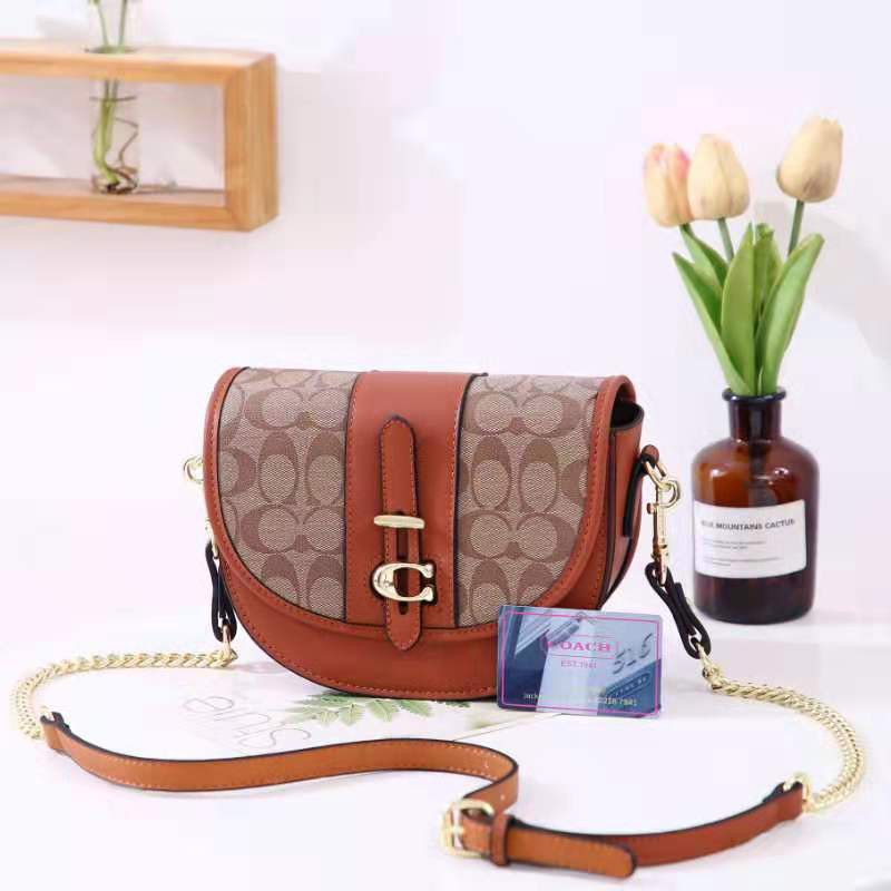 Coach Half Moon Sling Bag | Shopee Malaysia