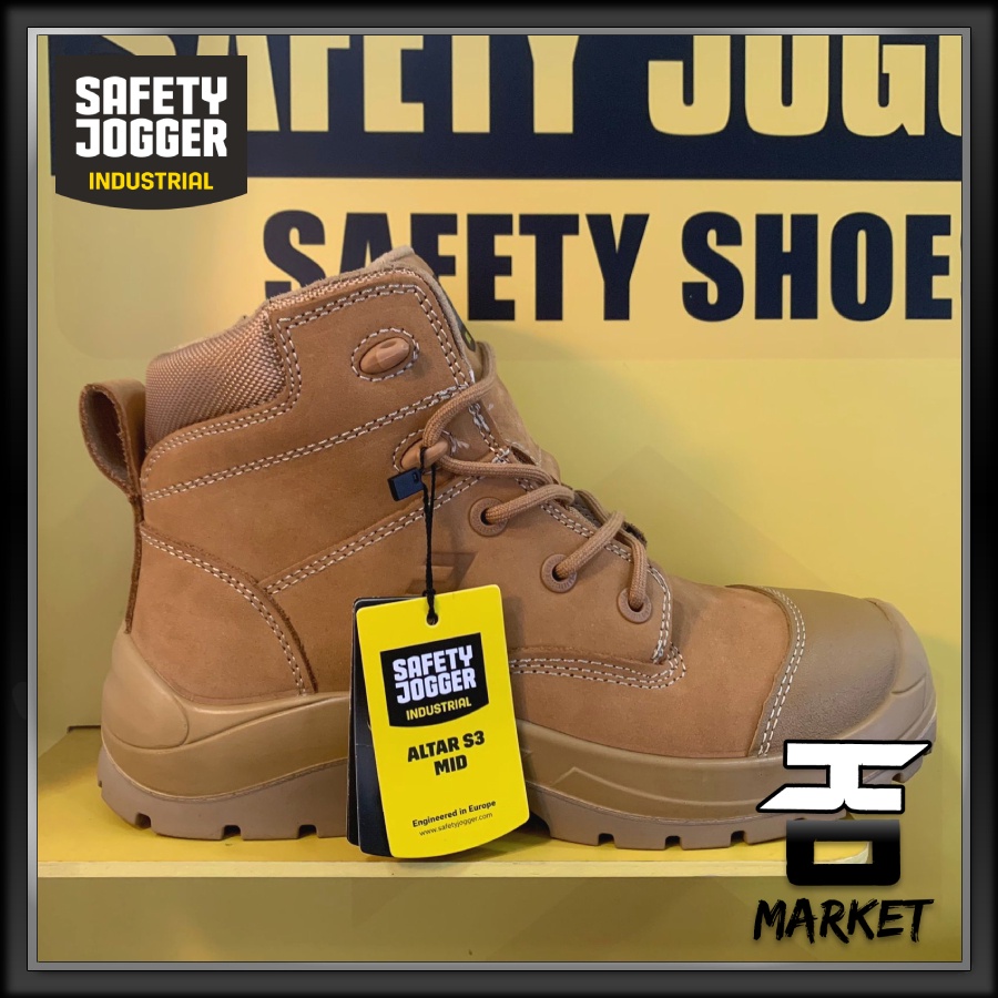 Safety Shoes Jogger Safety Shoes Altar S3 Mid Toecap Composite Shopee
