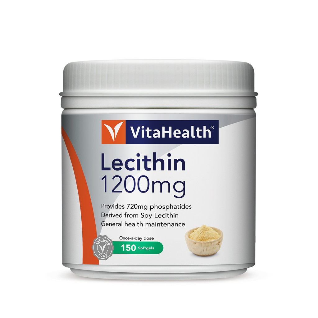VITAHEALTH Lecithin 1200mg 150'S [BOOST MILK SUPPLY] Shopee Malaysia
