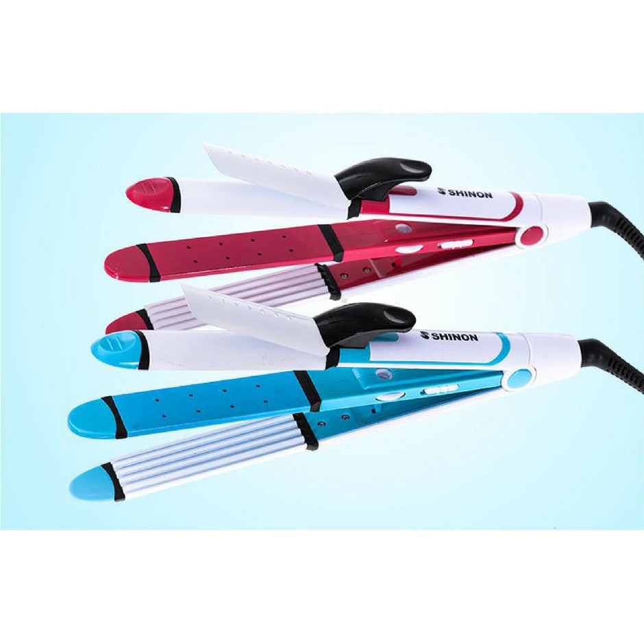 shinon hair straightener 4 in 1