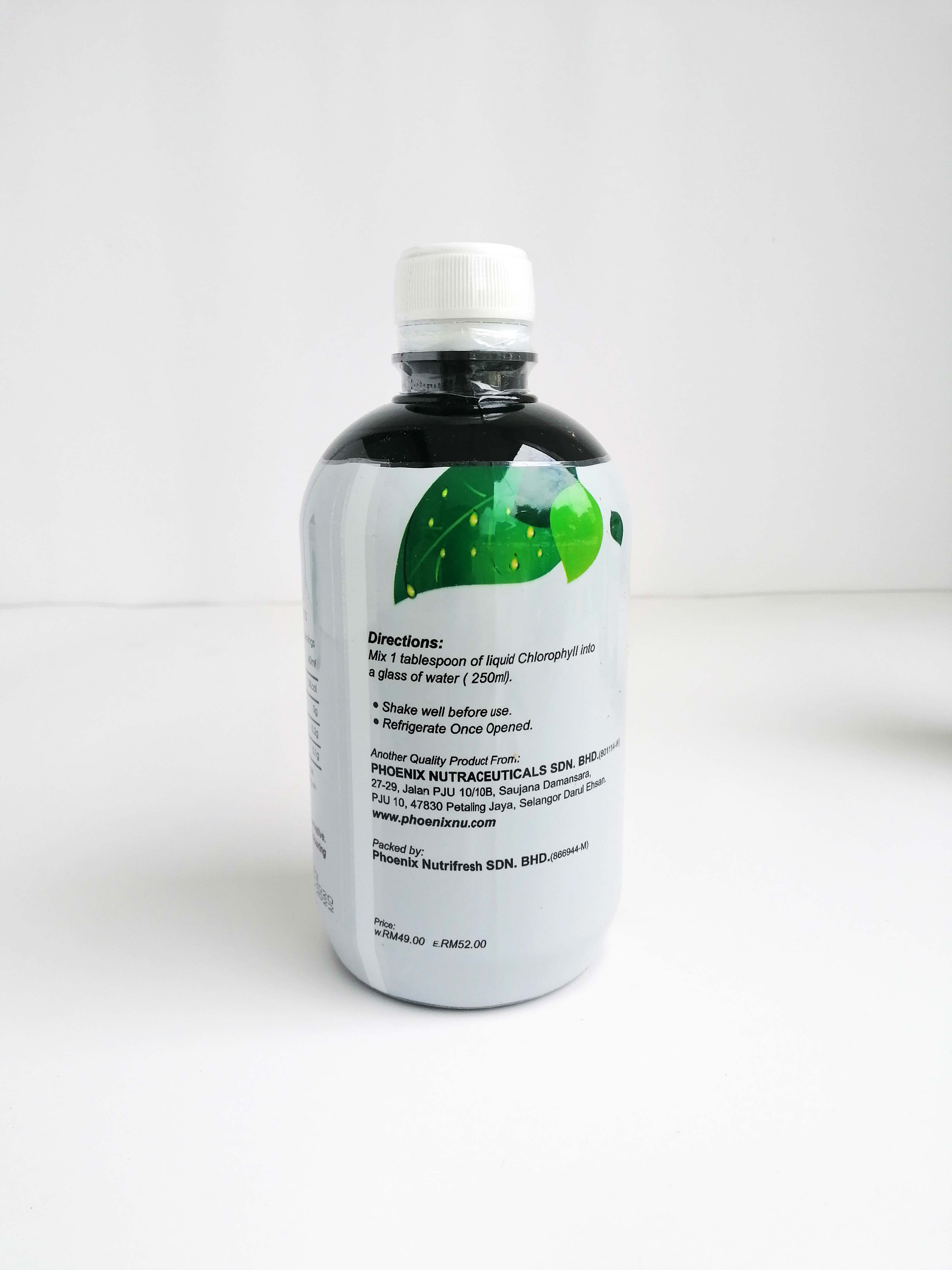 Phoenix Alfalfa Chlorophyll 凤凰紫花苜蓿叶绿素 500ml X 01 Bottle Shopee Malaysia