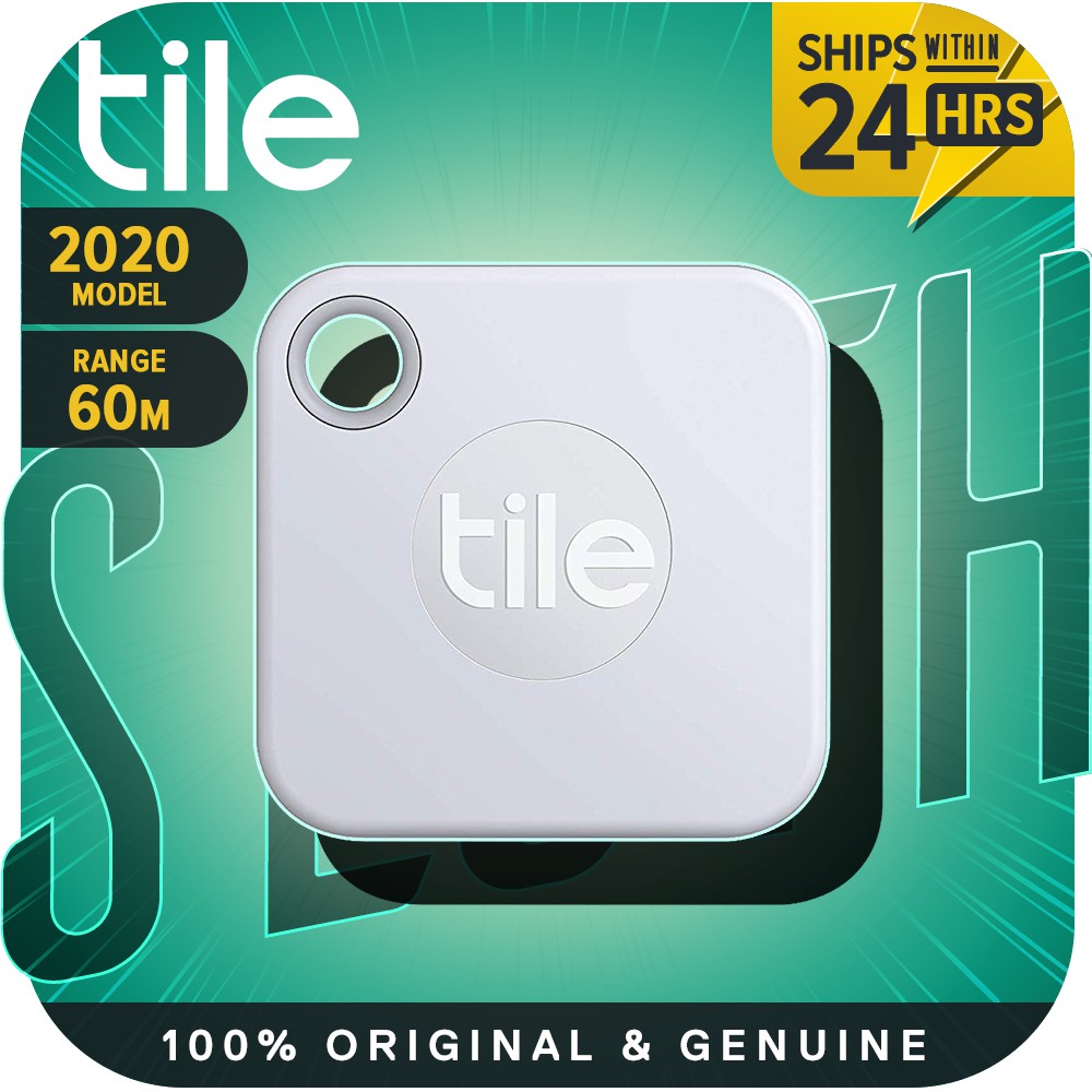 Tile Mate 2020 Bluetooth Tracker (1Pack / 4Pack) / Tile Sticker 2020