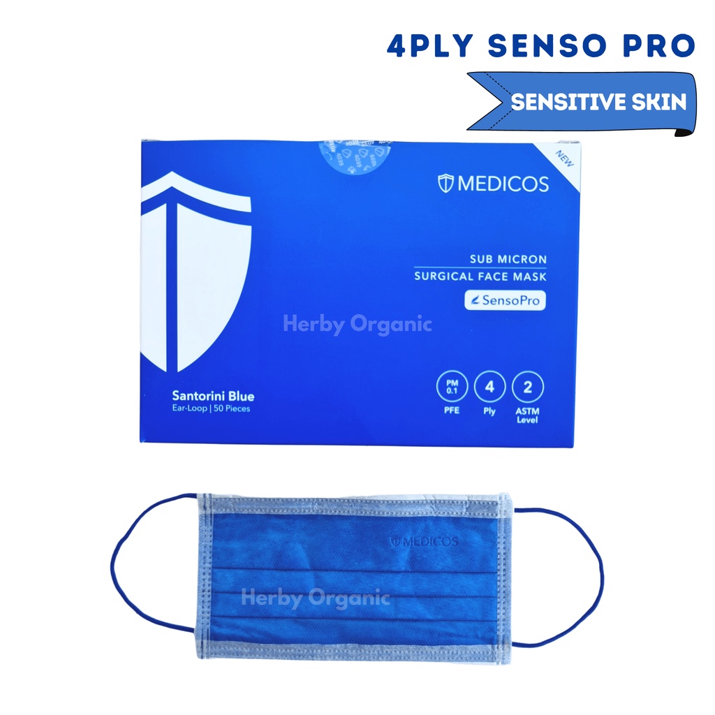 Medicos SensoPro 4PLY Surgical Face Mask (Ready Stock) Shopee Malaysia