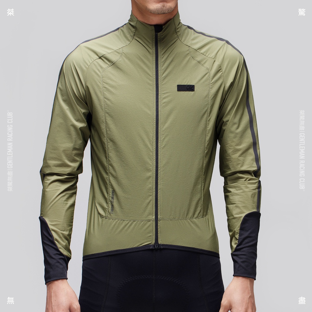 GRC All Weather Condition Cycling Jacket- OLIVE GREEN