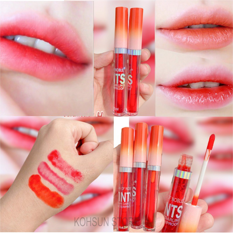 Ion 1013b Lip Tints Sweat Peach Darling Intestine Of Noble Liptin Ombre Waterprooof Shopee Malaysia