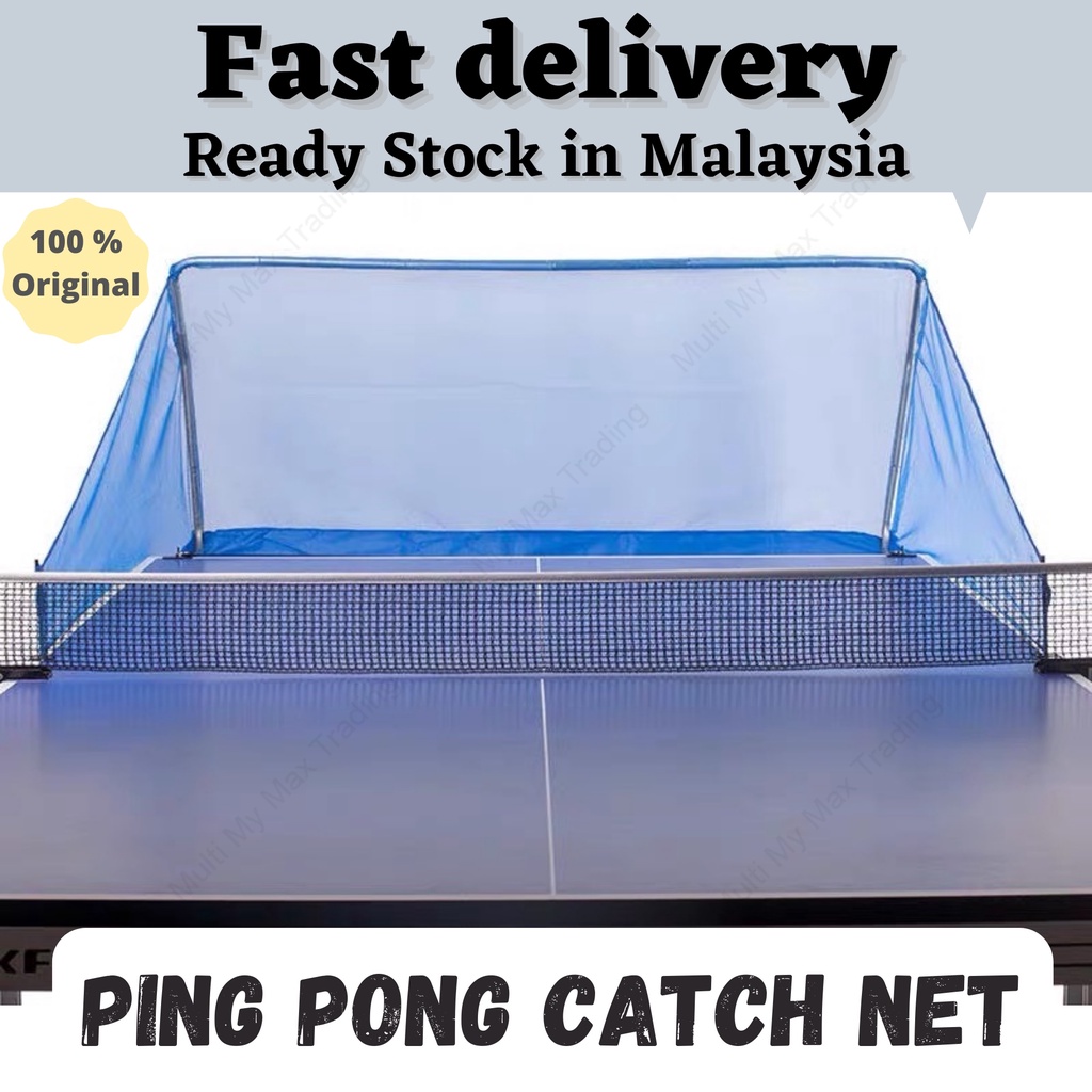 Portable Ball Catch Netting Powerfly Ping Pong Table Tennis Catcher Net 