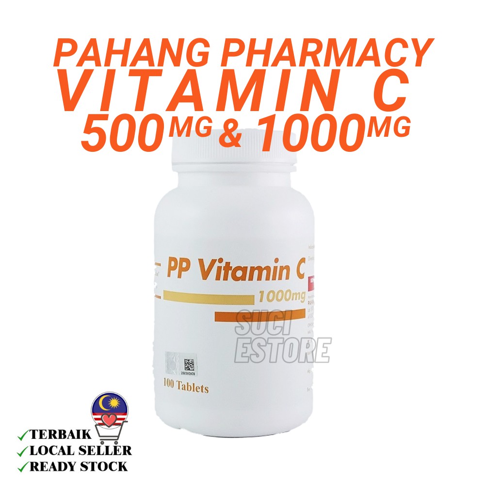 Buy Vitamin C Pahang 1000mg 500mg 100 S Seetracker Malaysia