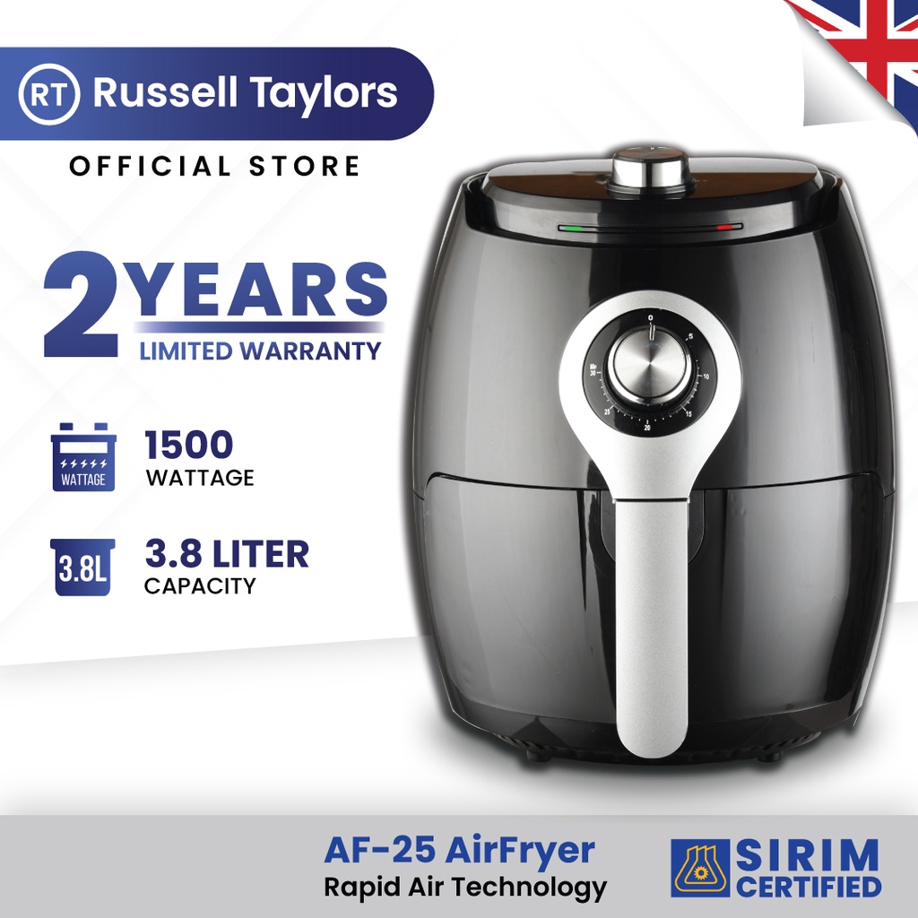 Russell Taylors Air Fryer Large (3.8L) AF-25