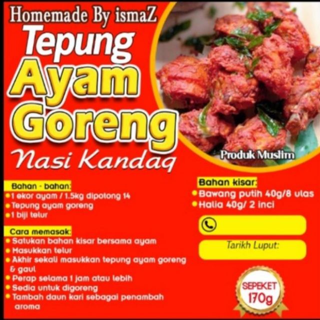 Tepung Goreng Ayam Ala Mamak Shopee Malaysia