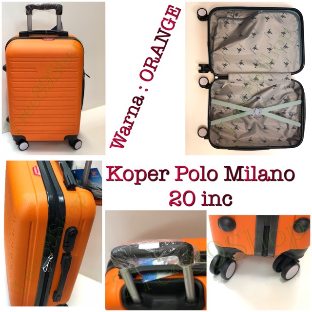 polo milano suitcase