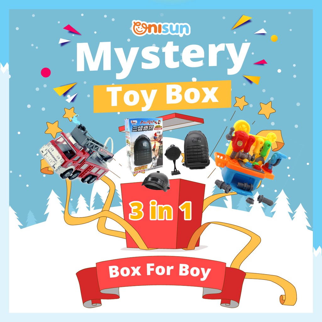 (RM38) Children BOY Super Worth 3 in 1 Toy Box (Great Bundle!!) Repeat