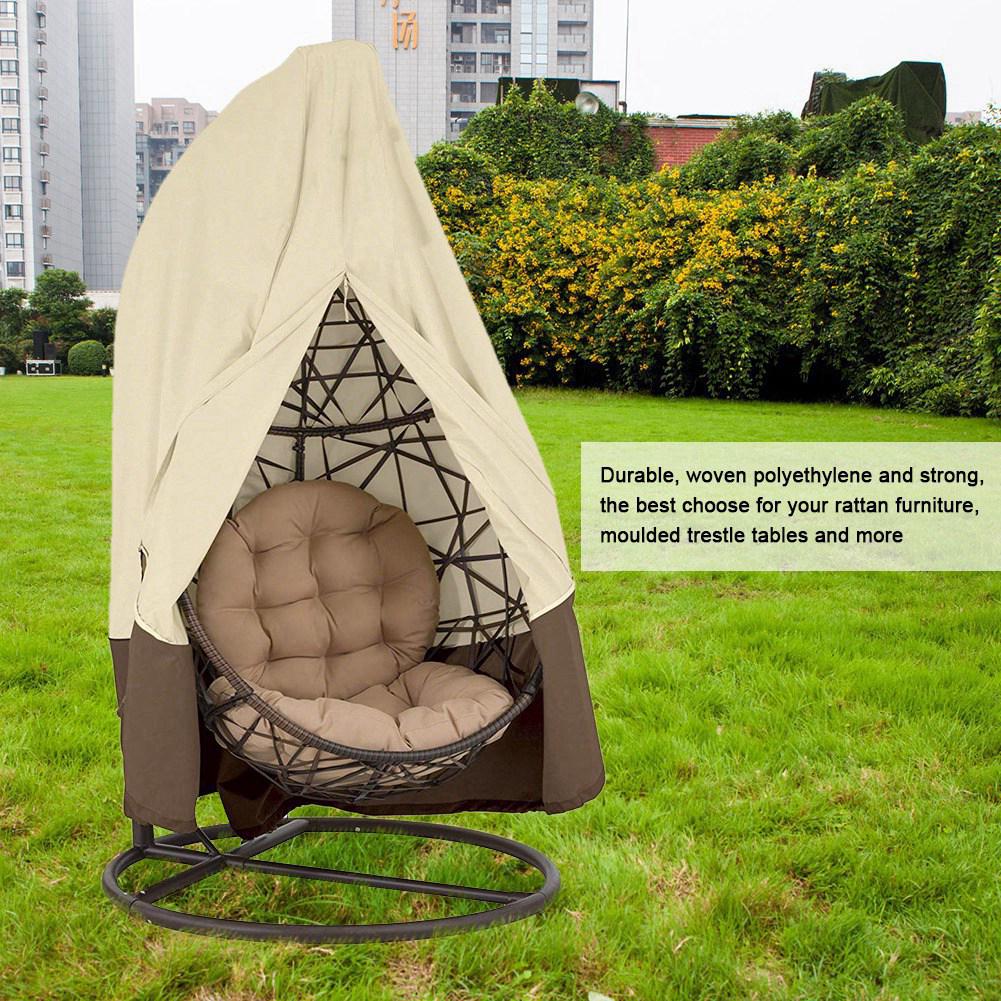 Patio Swing Hanging Egg Chair Cover Waterproof Outdoor Furniture Rain Protection