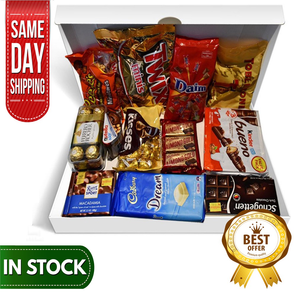 Assorted Chocolate Gift Box By Chocolacious Coklat Shopee Malaysia