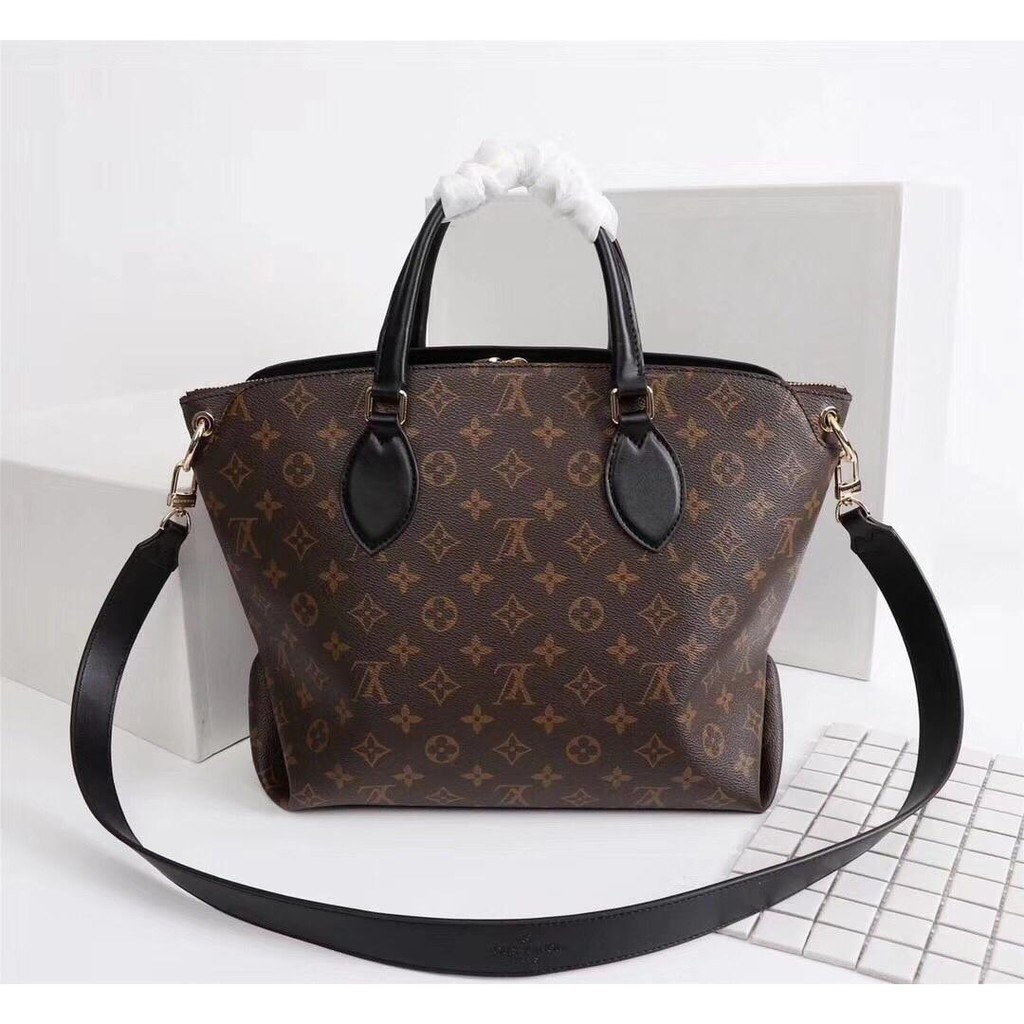 LOUIS VUITTON (Louis Vuitton) Flowe zipper Tote bag LV diagonal cross bag LV shoulder bag LV ...