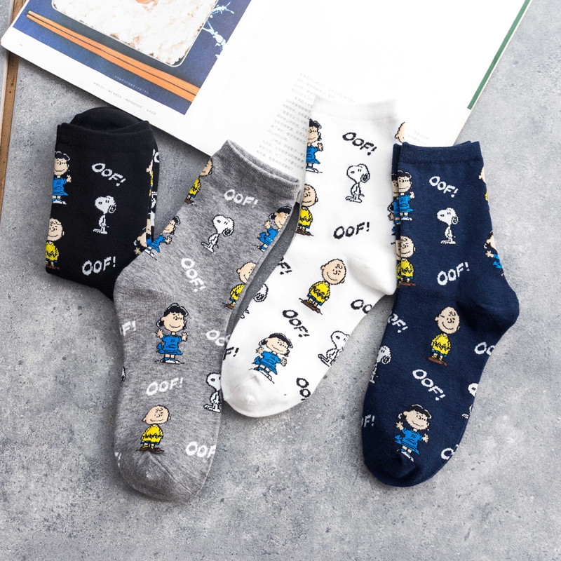 Ready Stock!!】Korea ulzzang Snoopy Socks Cartoon Socks Cotton Socks Men  Women Socks Adult Socks | Shopee Malaysia