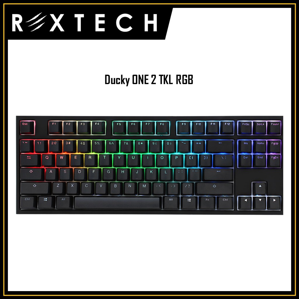 Ducky One 2 Rgb Tkl Rgb Led Double Shot Pbt Mechanical Keyboard Shopee Malaysia