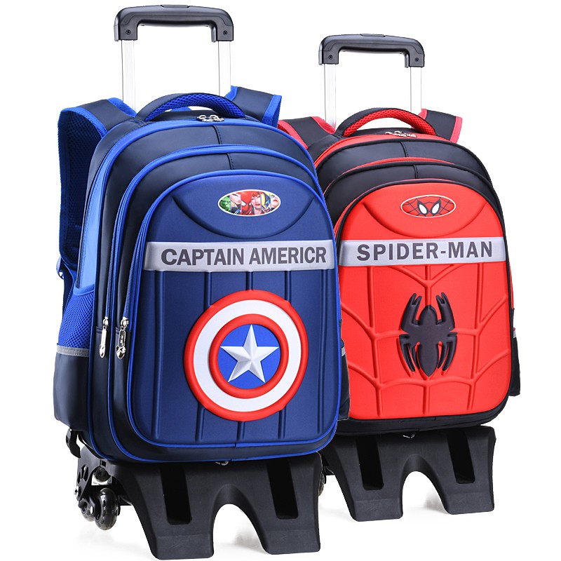 spiderman hard shell luggage