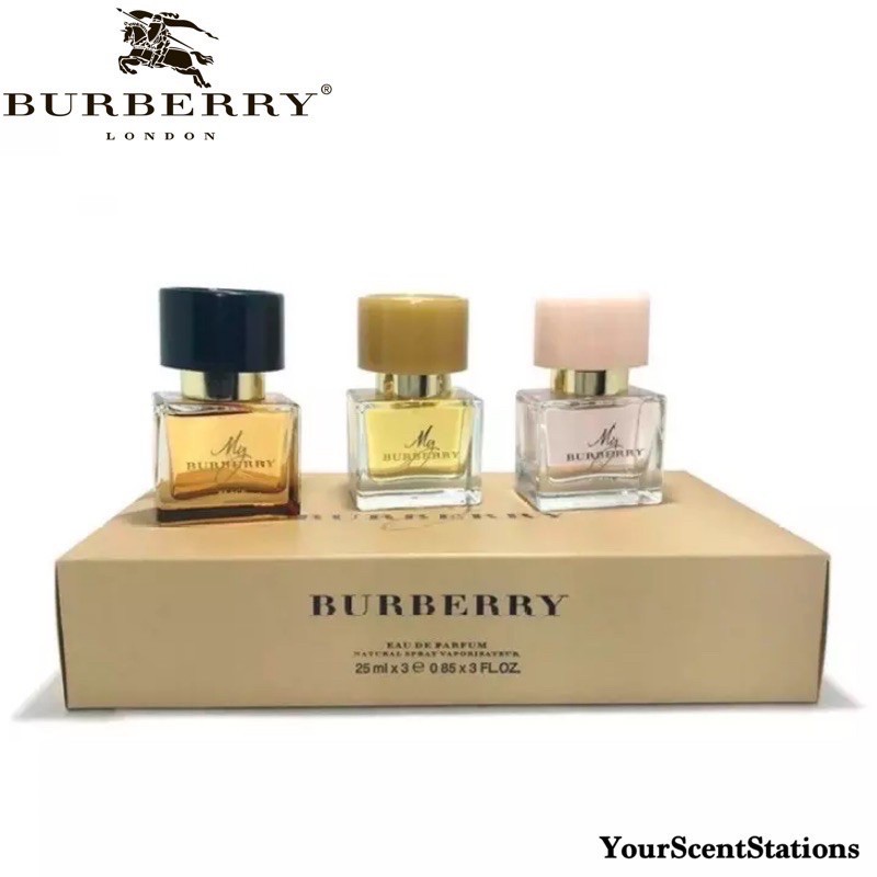 MY BURBERRY PERFUME SET FOR WOMEN 25ML x 3 EAU DE PARFUM | Shopee Malaysia