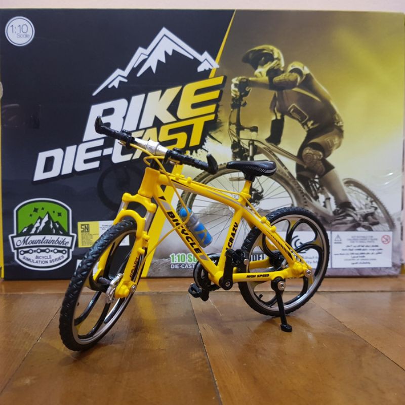 miniature diecast bicycles