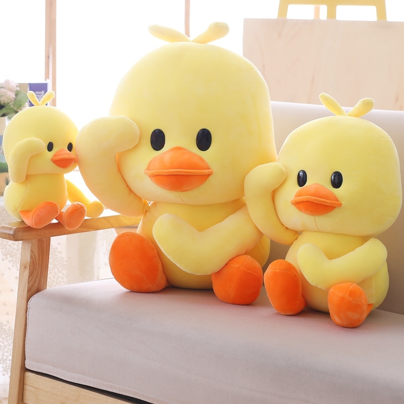 Cute Stuffed Duck Toy Plush Toy Yellow 