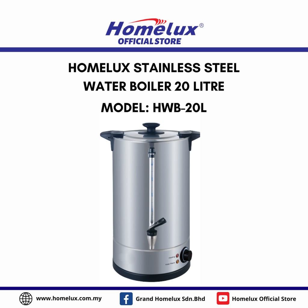HOMELUX ELECTRIC WATER BOILER 20 LITER HWB20L Shopee Malaysia