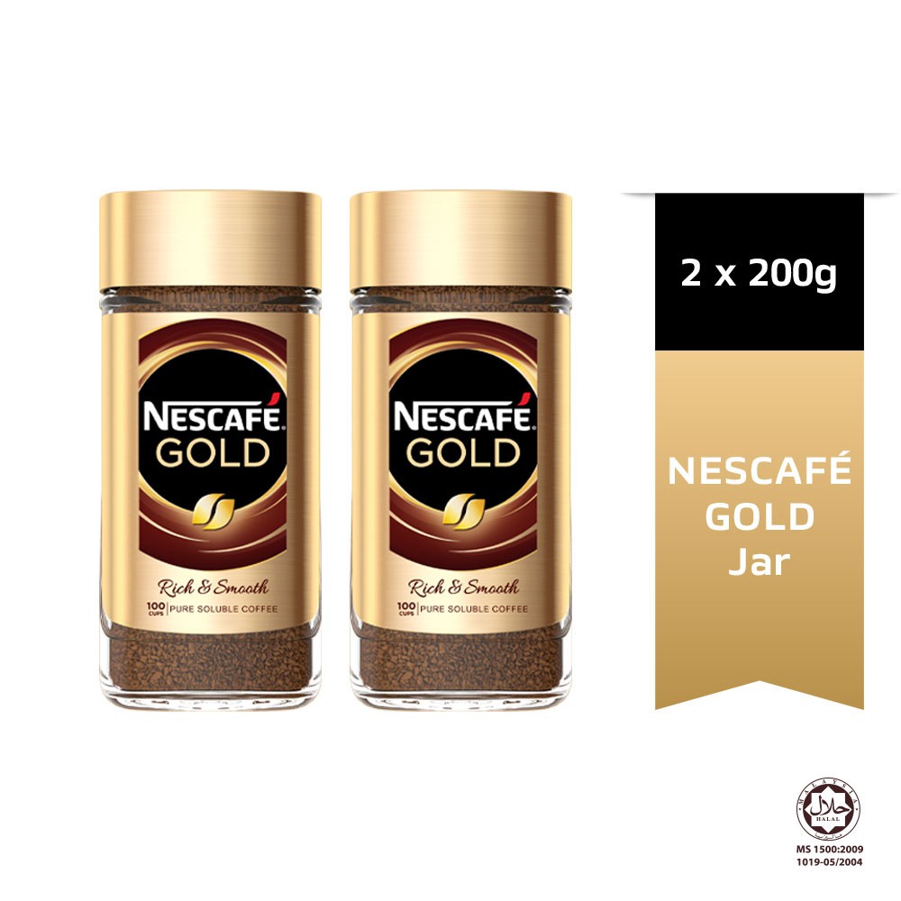 NESCAFE Signature Gold Jar 200g (2 jars) Exp 05/2023 Shopee Malaysia