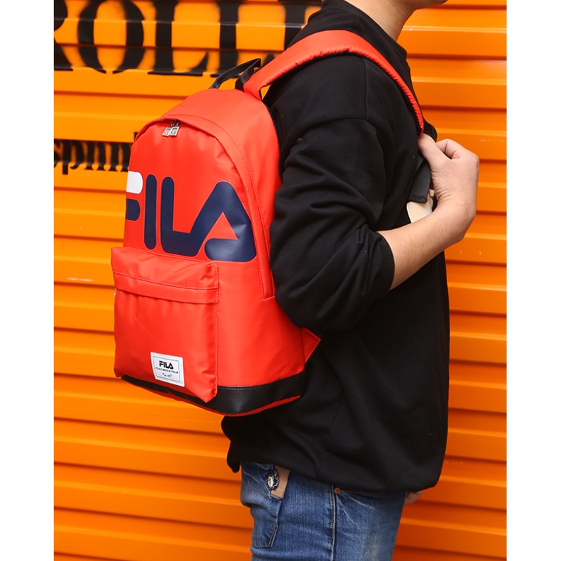 fila backpack mens orange