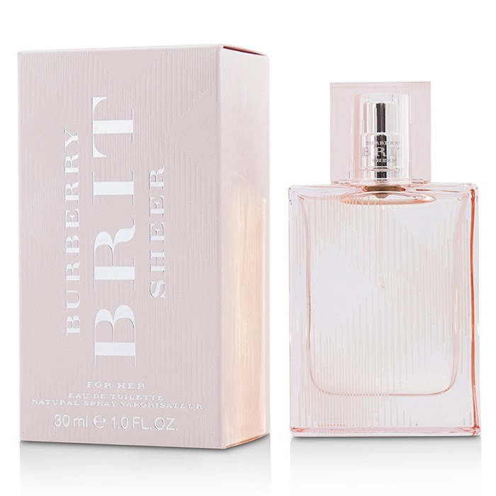 burberry brit sheer for her eau de toilette