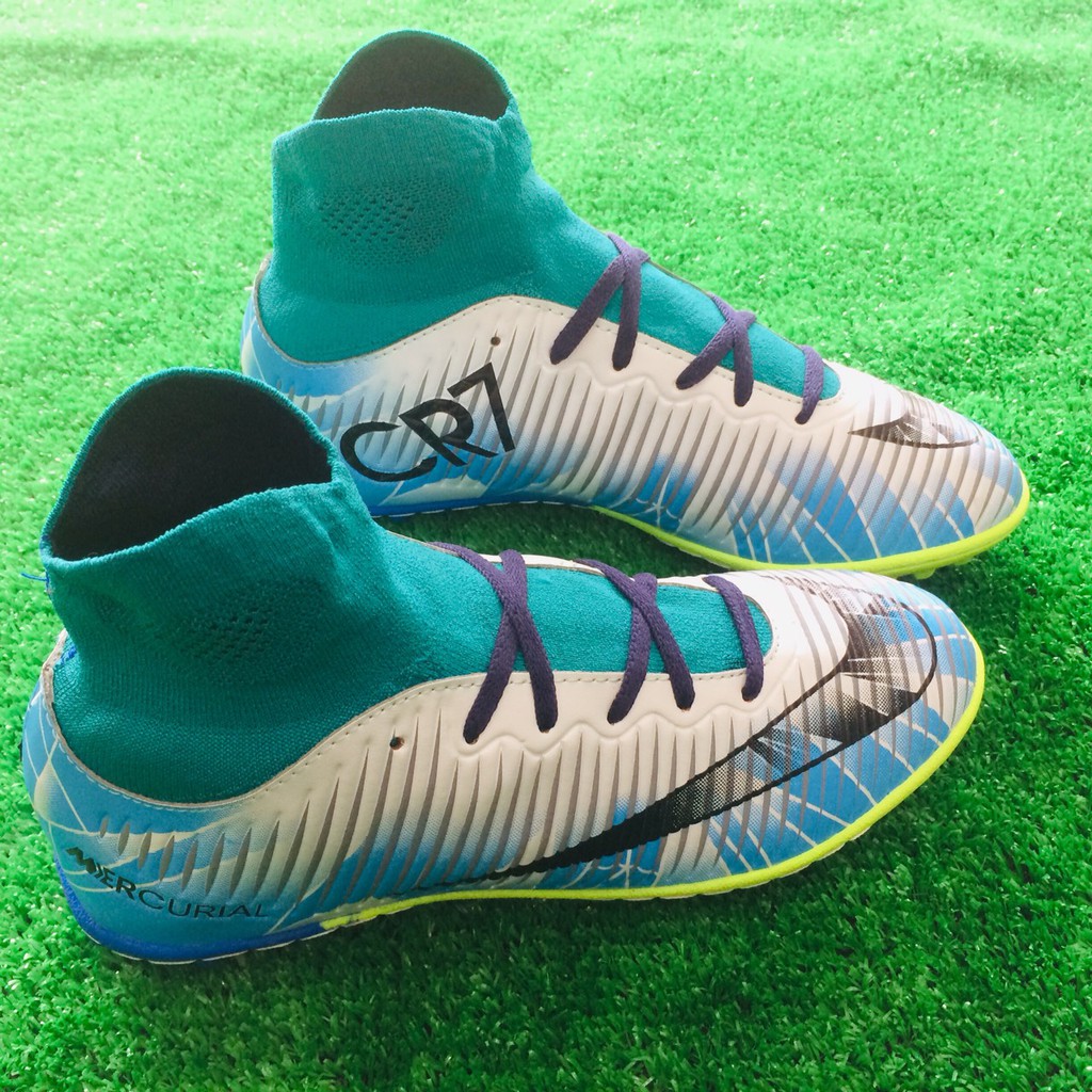 Soccer shoes, highneck soccer shoes artificial yard (fullsole