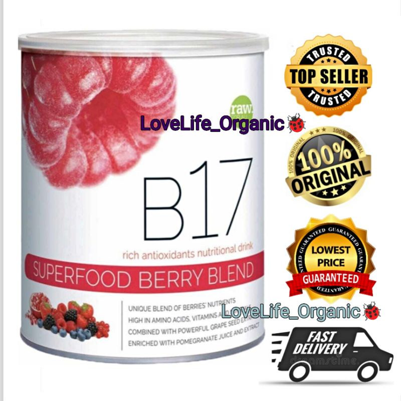 B17 SuperFood Berry Blend 600g Rich Antioxidant EXP6/2024 Shopee