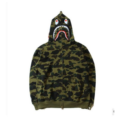 shark face hoodie