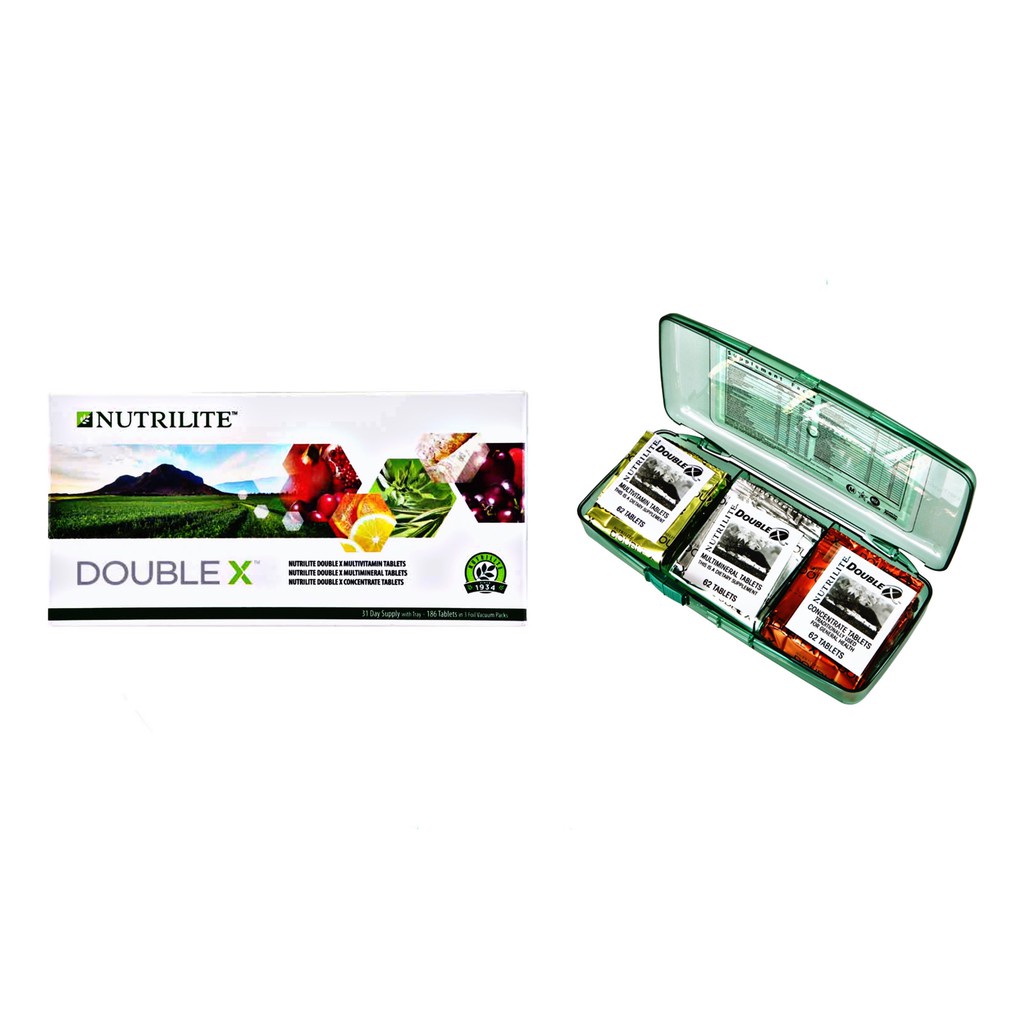 "READY STOCK" AMWAY NUTRILITE DOUBLE X Multivitamin/Multimineral/Concentrate (31day supply