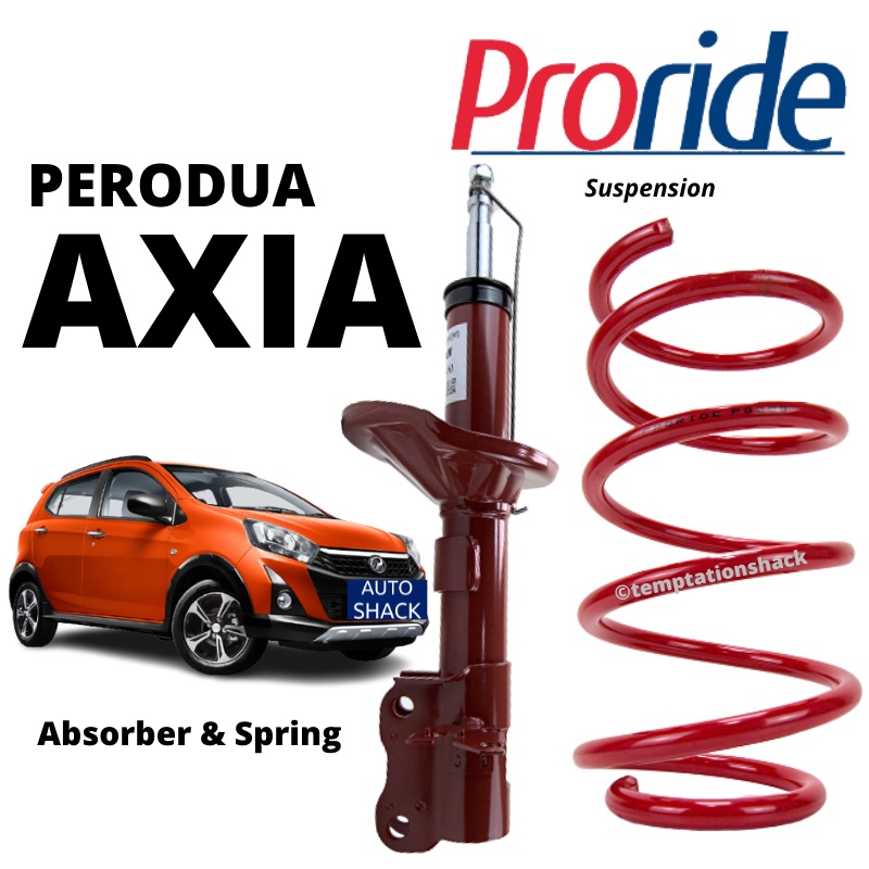 Perodua Axia Absorber Spring Proride Suspension Standard Performance