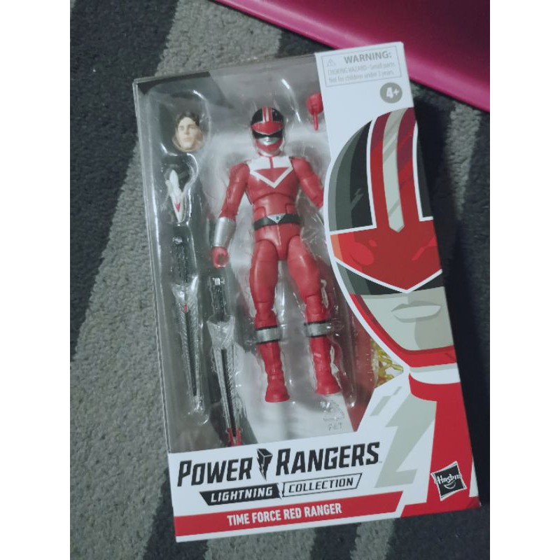 Power Rangers Lightning Collection Time Force Red Ranger | Shopee Malaysia